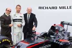 Jenson Button, McLaren et Ron Dennis, McLaren