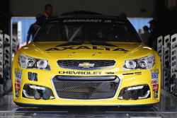Car of Alex Bowman, Hendrick Motorsports Chevrolet, during inspection