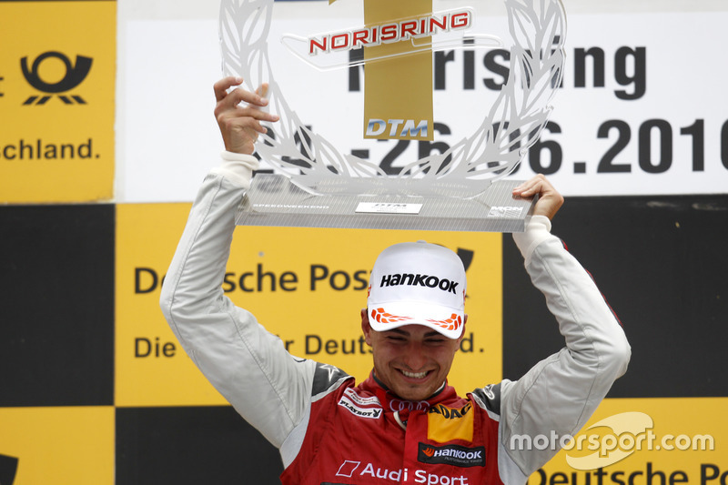 Podium: ganador, Nico Müller, Audi Sport Team Abt Sportsline, Audi RS 5 DTM