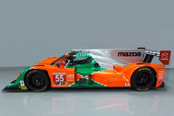 Special livery for #55 Mazda celebrating 25th anniversary of Mazda's win di Le Mans