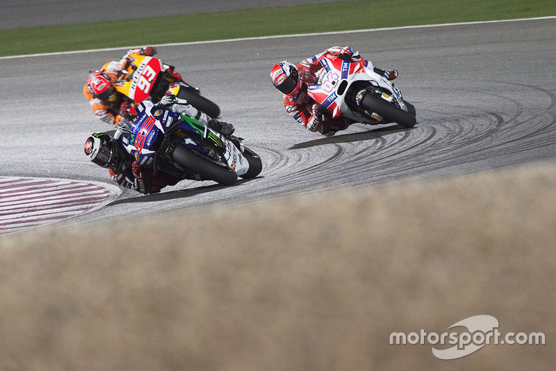 Jorge Lorenzo, Yamaha Factory Racing, Andrea Dovizioso, Ducati Team