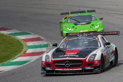 #10 Hofor-Racing Mercedes SLS AMG GT3: Michael Kroll, Christiaan Frankenhout, Kenneth Heyer, Roland Eggimann, Chantal Kroll