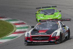 #10 Hofor-Racing Mercedes SLS AMG GT3: Michael Kroll, Christiaan Frankenhout, Kenneth Heyer, Roland Eggimann, Chantal Kroll