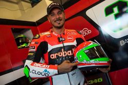 Davide Giugliano, Aruba.it Racing - Ducati SBK, casco conmemorativo