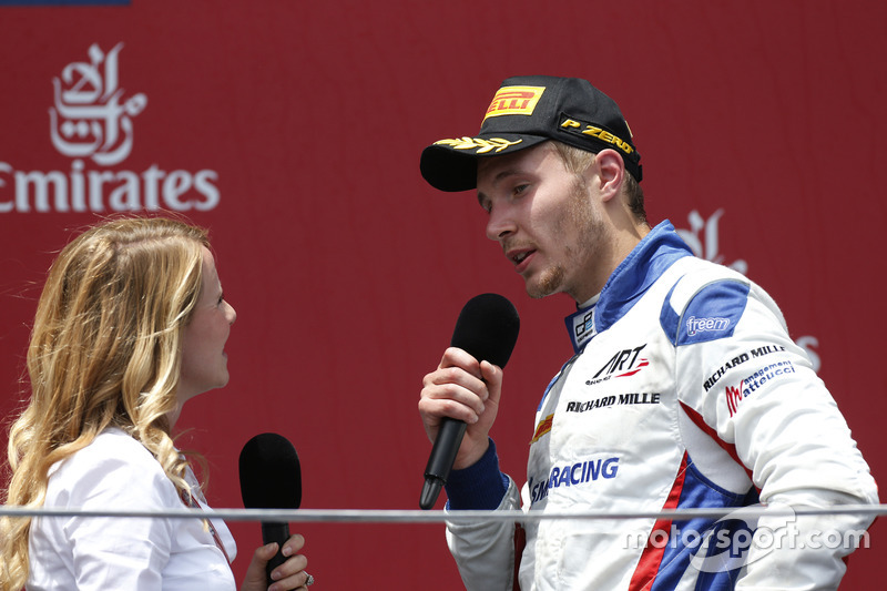 Segundo lugar Sergey Sirotkin, ART Grand Prix