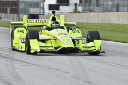 Brad Keselowski, Team Penske drives Simon Pagenaud's IndyCar