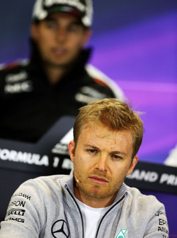 Nico Rosberg, Mercedes AMG F1 Team in the press conference