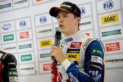 Conférence de presse, Ben Barnicoat, HitechGP Dallara F312 Mercedes-Benz