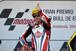 Podium: winnaar Sam Lowes, Federal Oil Gresini Moto2