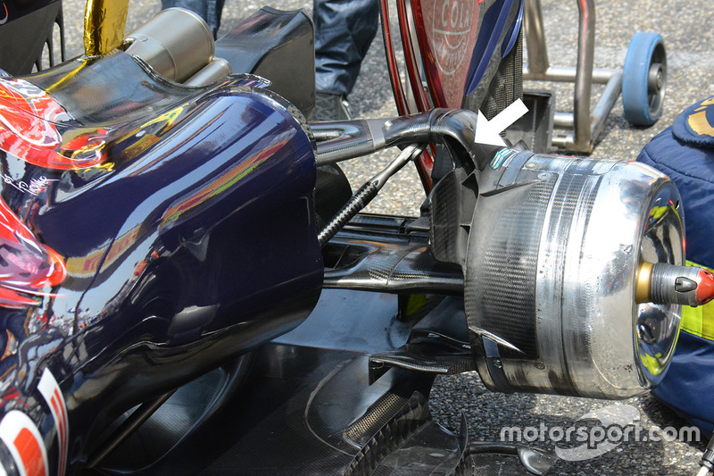 Scuderia Toro Rosso STR11, Heckbereich-Detail