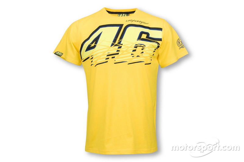 T-shirt Valentino Rossi "46" 2016 jaune 