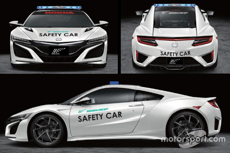 新型NSXセーフティカー(NEW NSX Safety Car / Suzuka Circuit)