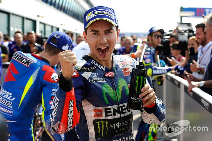 Ganador de la pole Jorge Lorenzo, Yamaha Factory Racing
