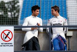 Mitch Evans, Jaguar Racing, e Antonio Felix da Costa, Amlin Andretti Formula E Team