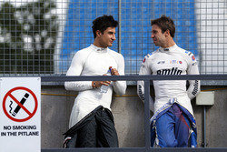 Mitch Evans, Jaguar Racing and Antonio Felix da Costa, Amlin Andretti Formula E Team