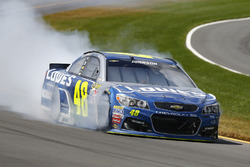 Jimmie Johnson, Hendrick Motorsports, Chevrolet, nach seinem Crash