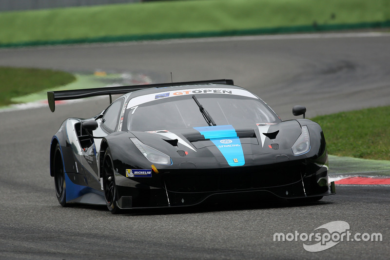 #7 SF Racing Ferrari 488 GT3: Fu Songyang, Andrea Caldarelli
