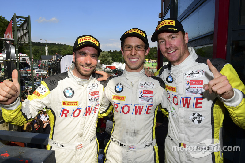 Race winner #99 Rowe Racing, BMW M6 GT3: Maxime Martin, Philipp Eng, Alexander Sims