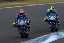 Maverick Viñales, Team Suzuki Ecstar MotoGP, Aleix Espargaro, Team Suzuki Ecstar MotoGP