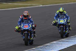 Maverick Viñales, Team Suzuki Ecstar MotoGP, Aleix Espargaro, Team Suzuki Ecstar MotoGP