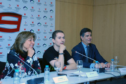 Jorge Lorenzo, Yamaha Factory Racing pendant la conférence de presse