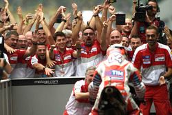 Il vincitore della gara Andrea Dovizioso, Ducati Team