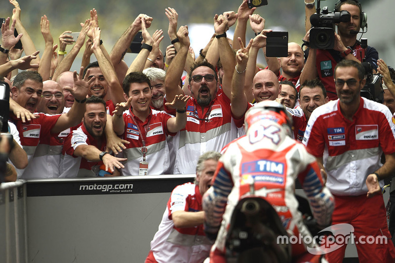 Race winner Andrea Dovizioso, Ducati Team