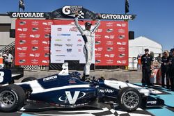 Le vainqueur Kyle Kaiser, Juncos Racing