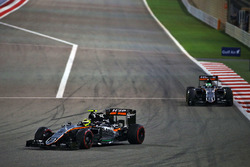 Nico Hulkenberg, Sahara Force India F1 VJM09 and Sergio Perez, Sahara Force India F1 VJM09