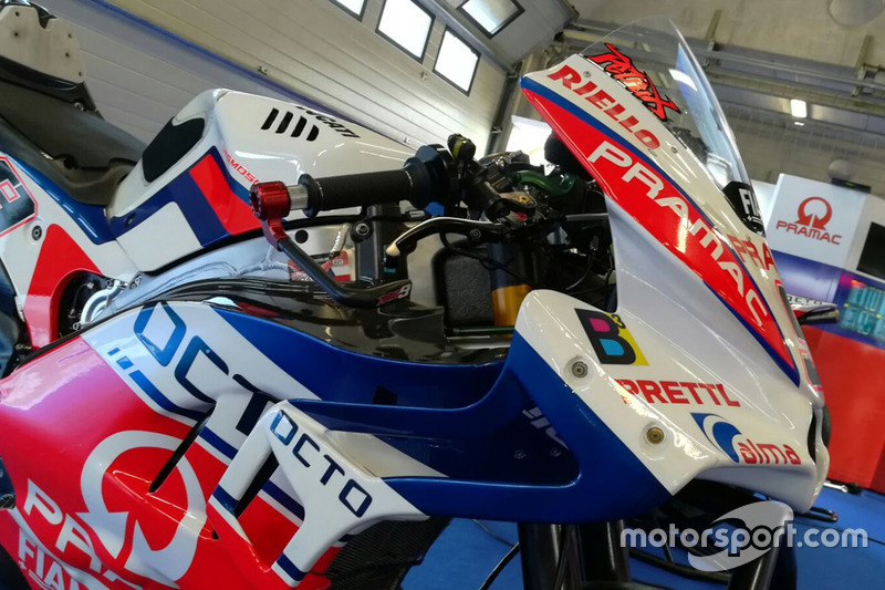 Detail fairing aerodinamika Pramac Racing