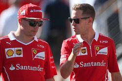 Kimi Raikkonen, Ferrari, Sebastian Vettel, Ferrari