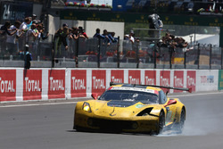 #63 Corvette Racing-GM Chevrolet Corvette C7.R: Jan Magnussen, Antonio Garcia, Jordan Taylor finishe