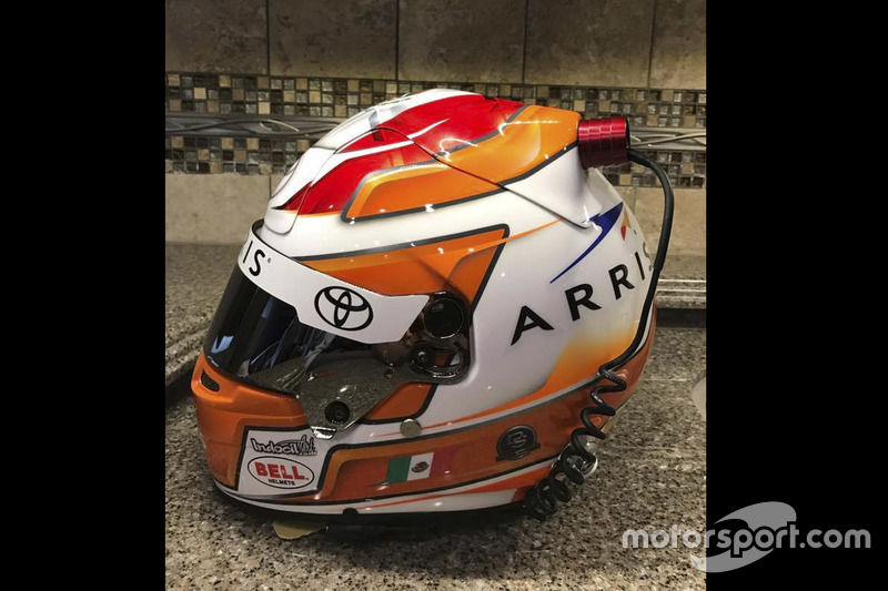 Casco de Daniel Suárez, Joe Gibbs Racing