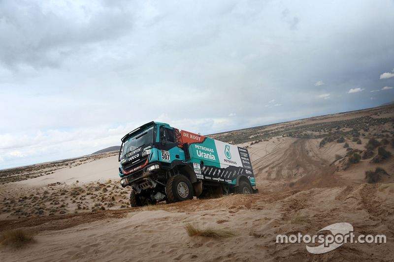 #507 Team De Rooy, IVECO: Ton Van Genugten, Anton Van Limpt, Bernard Der Kinderen