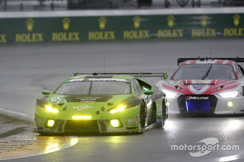 #61 GRT Grasser Racing Team Lamborghini Huracan GT3: Christian Engelhart, Rolf Ineichen, Roberto Pampanini, Michele Beretta, Milos Pavlovic