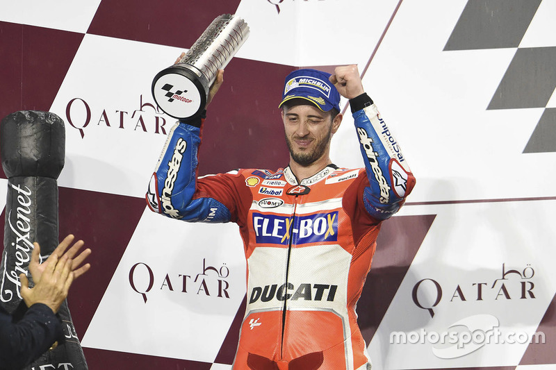 Podio: Andrea Dovizioso, Ducati Team