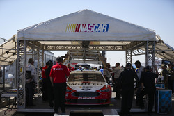 Brad Keselowski, Team Penske Ford rolling through inspection