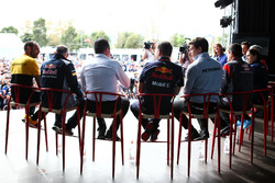 Cyril Abiteboul, Renault, Franz Tost, Scuderia Toro Eric Boullier, McLaren, Christian Horner, Red Bu
