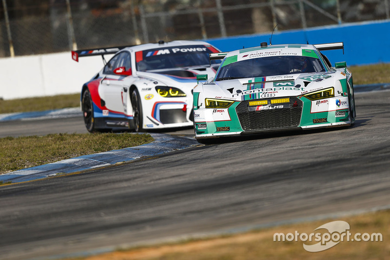 #29 Montaplast by Land-Motorsport Audi R8 LMS GT3: Connor de Phillippi, Christopher Mies, Jules Gounon