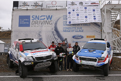 Nani Romaa and Alex Haro, Toyoya Gazoo Racing, Xevi Pons and Rubén García, Ford South Racing and Cri