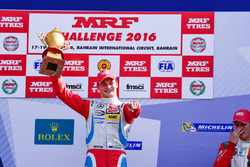 Podium: race winner Ralf Aron