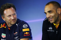 Christian Horner, Red Bull Racing, Cyril Abiteboul, Renault Sport F1 Team