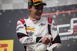 Il vincitore della gara George Russell, ART Grand Prix