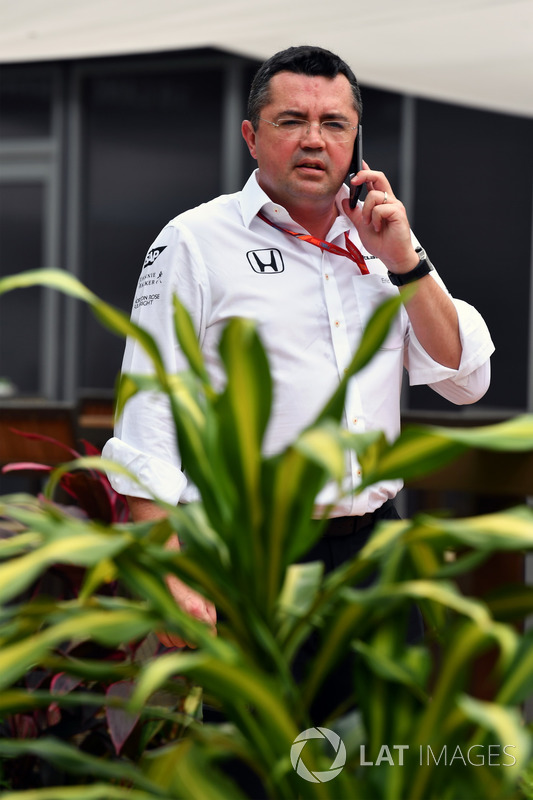 Eric Boullier, Racing Director McLaren
