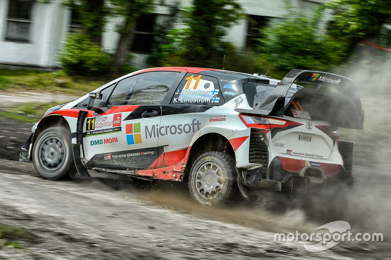 Юхо Хяннинен и Кай Линдстрём, Toyota Yaris WRC