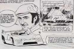 Die Comicstrip Cover von Jo Siffert