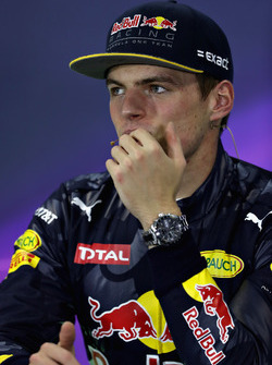 Max Verstappen, Red Bull Racing in the FIA Press Conference