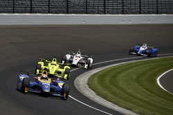 Alexander Rossi, Herta - Andretti Autosport Honda, Simon Pagenaud, Team Penske Chevrolet