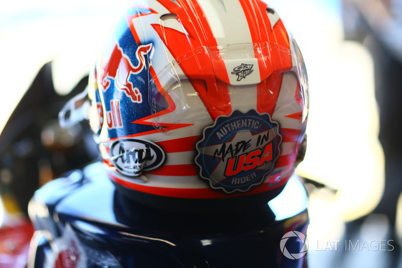 Helmet of Nicky Hayden, Honda World Superbike Team