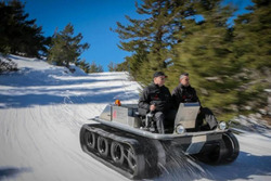 Venturi Antarctica Test auf Schnee